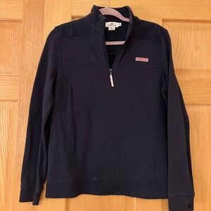 Vineyard Vines Navy Cotton Pullover